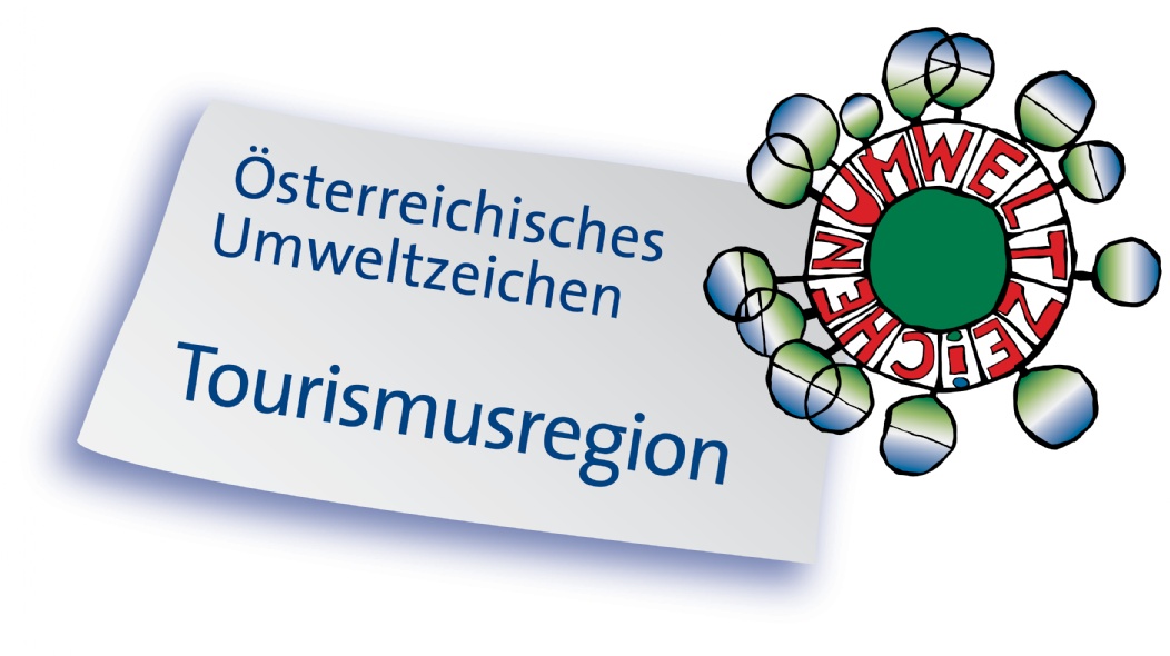 Grafik zum Österreichischen Umweltzeichen für Tourismusregionen