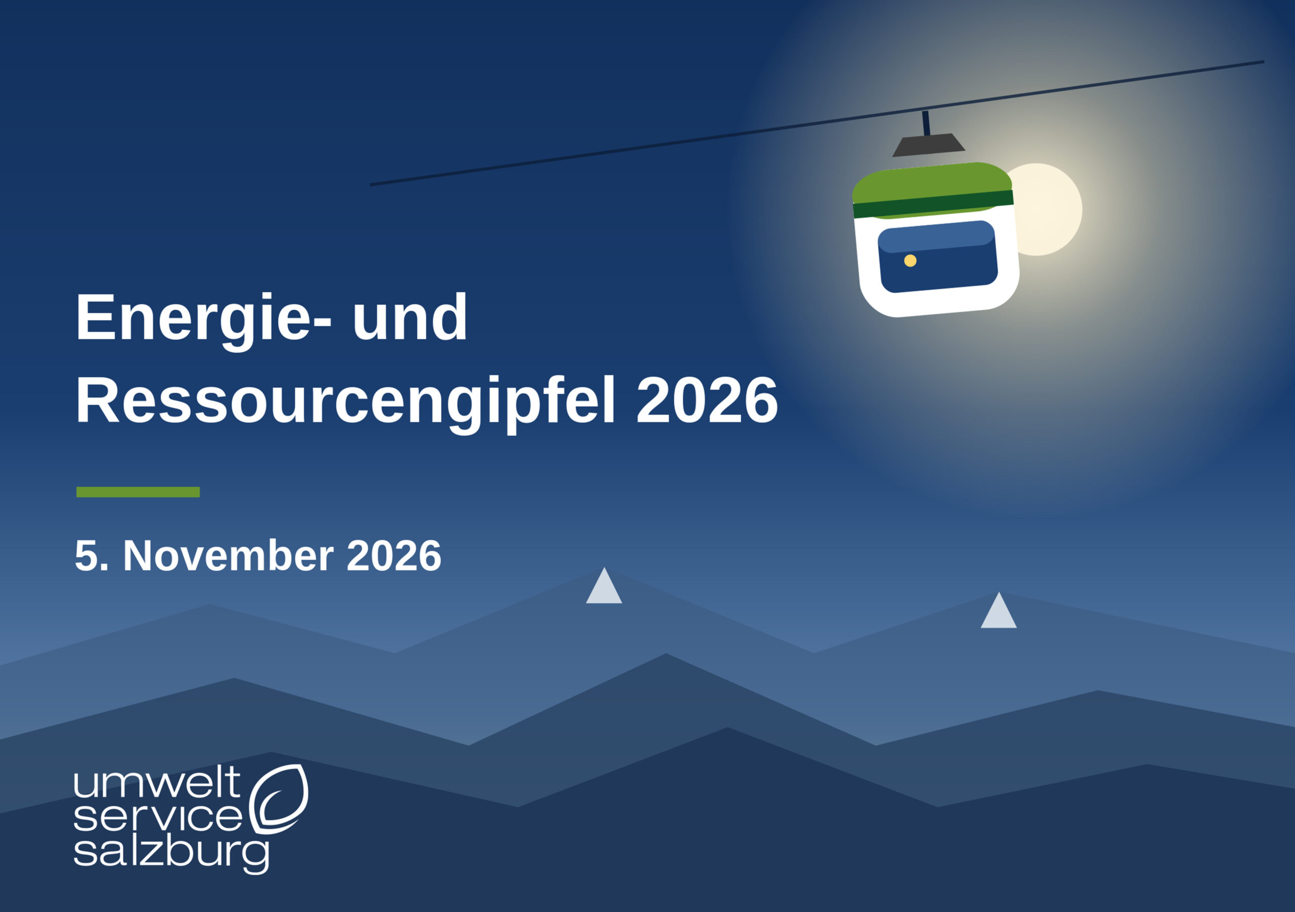 Einladung zum Energie- und Ressourcengipfel