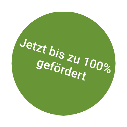 Foerderung Button 100%