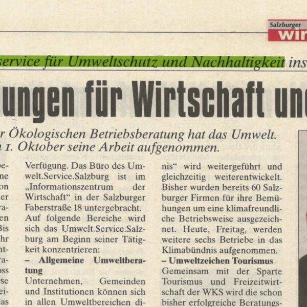 2003 Zeitungsausschnitt Zeitungsartikel